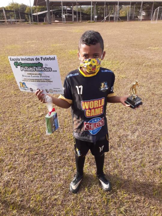 Foto 5 de 5 — Conheça Brayan Pereira, o jogador mirim de nove anos aprovado na Ferroviária